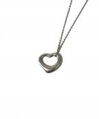 TIFFANY & Co.ティファニー）の古着「オープンハートネックレスシルバーネックレス」｜シルバー