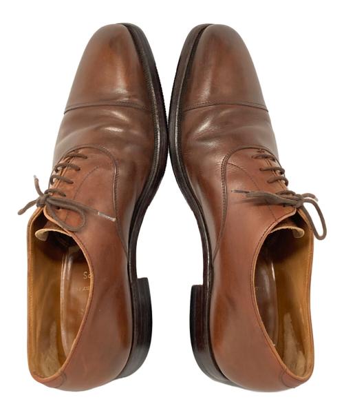 Crockett & Jones（クロケット＆ジョーンズ）Crockett & Jones (クロケット＆ジョーンズ) SHIPS (シップス) ストレートチップシューズ ブラウン サイズ:6 1/2の古着・服飾アイテム