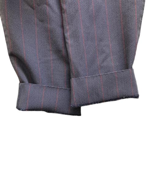 COMME des GARCONS HOMME DEUX（コムデギャルソン オム ドゥ）COMME des GARCONS HOMME DEUX (コムデギャルソン オム ドゥ) ストライプパンツ グレー サイズ:Mの古着・服飾アイテム