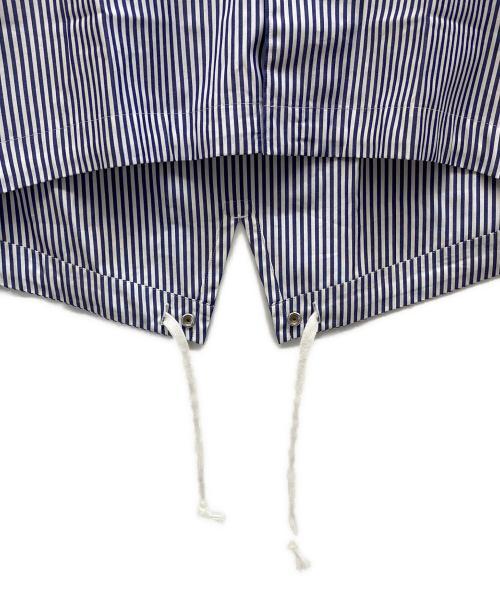 COMME des GARCONS HOMME DEUX（コムデギャルソン オム ドゥ）COMME des GARCONS HOMME DEUX (コムデギャルソン オム ドゥ) ストライプシャツ ブルー サイズ:Mの古着・服飾アイテム