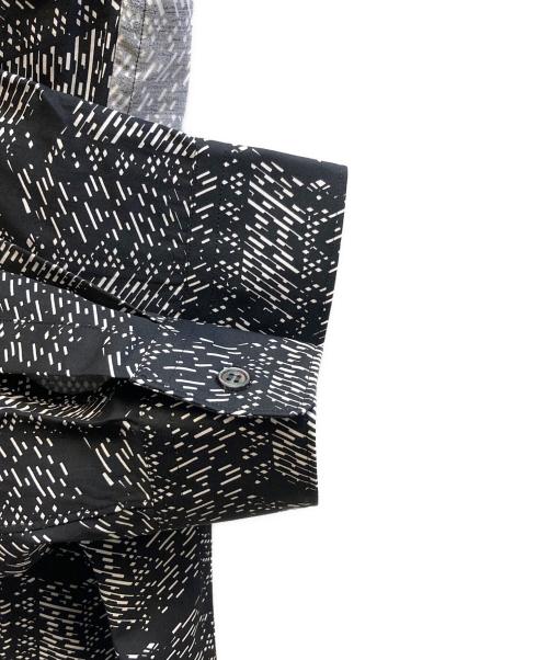 COMME des GARCONS HOMME DEUX（コムデギャルソン オム ドゥ）COMME des GARCONS HOMME DEUX (コムデギャルソン オム ドゥ) 総柄シャツ ブラック サイズ:Mの古着・服飾アイテム