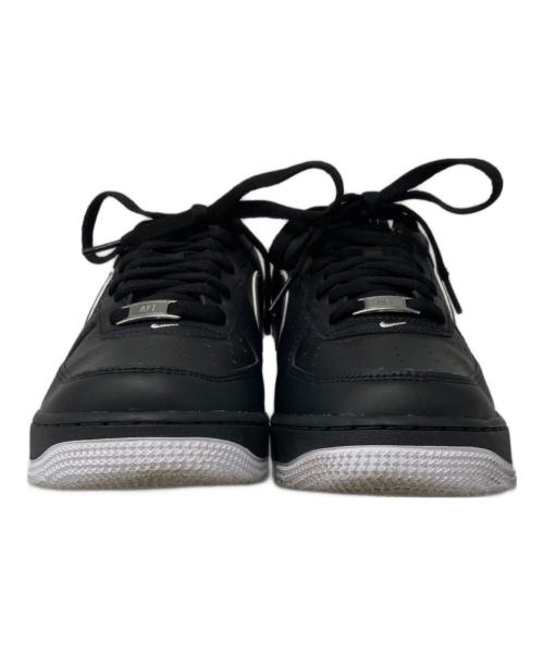 NIKE（ナイキ）NIKE (ナイキ) エアフォース1'07 ロー ブラック/ホワイト ブラック サイズ:US9.5の古着・服飾アイテム