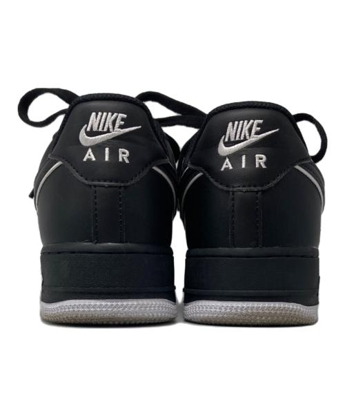 NIKE（ナイキ）NIKE (ナイキ) エアフォース1'07 ロー ブラック/ホワイト ブラック サイズ:US9.5の古着・服飾アイテム