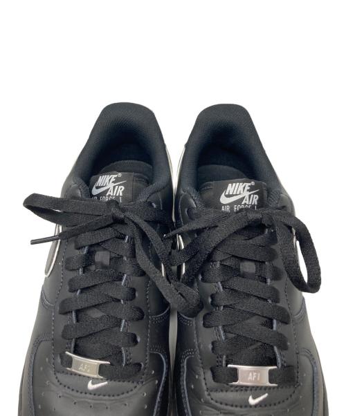 NIKE（ナイキ）NIKE (ナイキ) エアフォース1'07 ロー ブラック/ホワイト ブラック サイズ:US9.5の古着・服飾アイテム