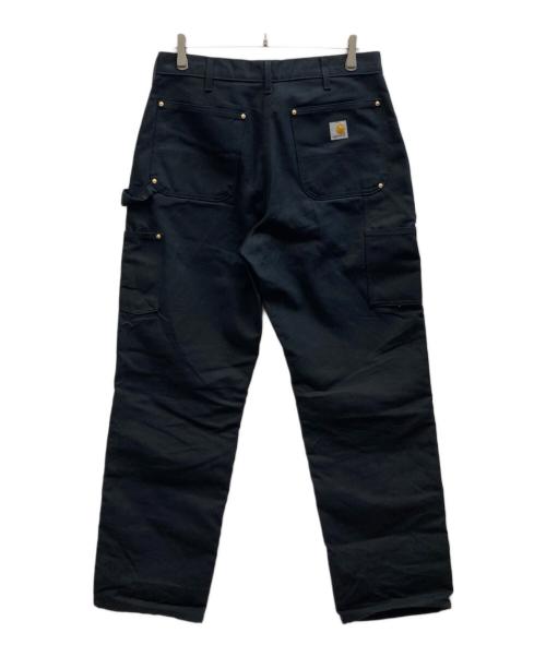 CarHartt（カーハート）CarHartt (カーハート) DOUBLE-FRONT WORK DUNGAREE ブラック サイズ:34×32の古着・服飾アイテム