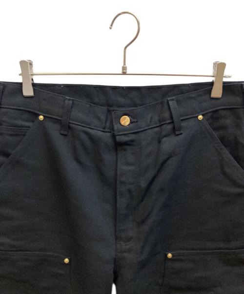 CarHartt（カーハート）CarHartt (カーハート) DOUBLE-FRONT WORK DUNGAREE ブラック サイズ:34×32の古着・服飾アイテム