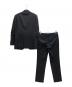 BURBERRY BLACK LABEL (バーバリーブラックレーベル) セットアップスーツ ブラック サイズ:92-76-170 38R：10000円