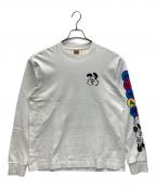 HUMAN MADE×VERDYヒューマンメイド×ヴェルディ）の古着「ロングスリーブカットソー」｜ホワイト