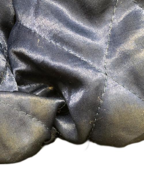 NFL（エヌエフエル）NFL (エヌエフエル) レザースタジャン ネイビー サイズ:XXLの古着・服飾アイテム