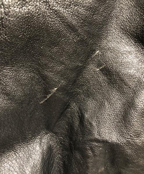 NFL（エヌエフエル）NFL (エヌエフエル) レザースタジャン ネイビー サイズ:XXLの古着・服飾アイテム