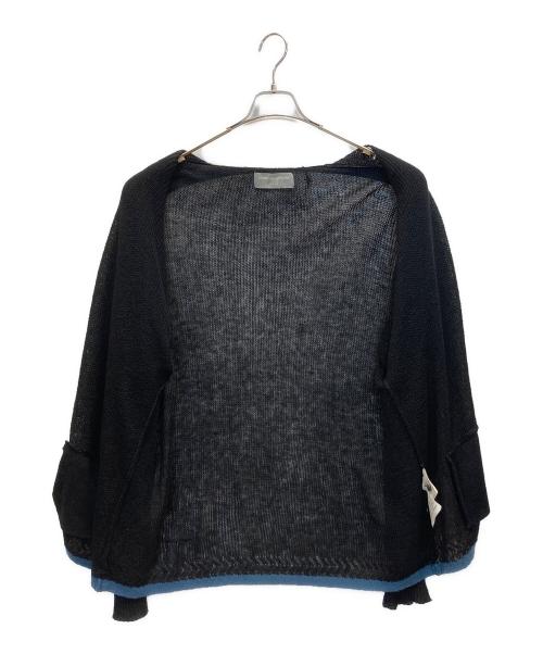 COMME des GARCONS HOMME（コムデギャルソン オム）COMME des GARCONS HOMME (コムデギャルソン オム) リネンカーディガン ブラック サイズ:-の古着・服飾アイテム