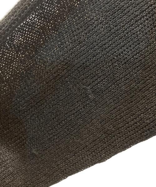 COMME des GARCONS HOMME（コムデギャルソン オム）COMME des GARCONS HOMME (コムデギャルソン オム) リネンカーディガン ブラック サイズ:-の古着・服飾アイテム