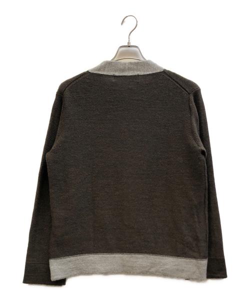 COMME des GARCONS HOMME PLUS（コムデギャルソンオムプリュス）COMME des GARCONS HOMME PLUS (コムデギャルソンオムプリュス) ニットカーディガン ブラウン サイズ:-の古着・服飾アイテム