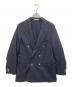 Couture d'adam（クチュールドアダム）の古着「Flannel Blazer Double」｜ネイビー
