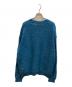 YOKE (ヨーク) BRUSHED MOHAIR SWEATER ブルー サイズ:3：21000円