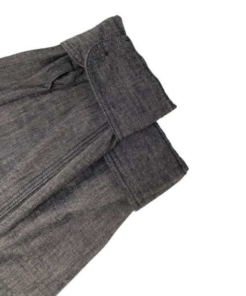 SUGAR CANE（シュガーケーン）SUGAR CANE (シュガーケーン) BLACK CHAMBRAY WORK SHIRT グレー サイズ:16-16　1/2の古着・服飾アイテム