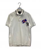 RAF SIMONS×FRED PERRYラフシモンズ×フレッドペリー）の古着「ポロシャツ」｜ホワイト
