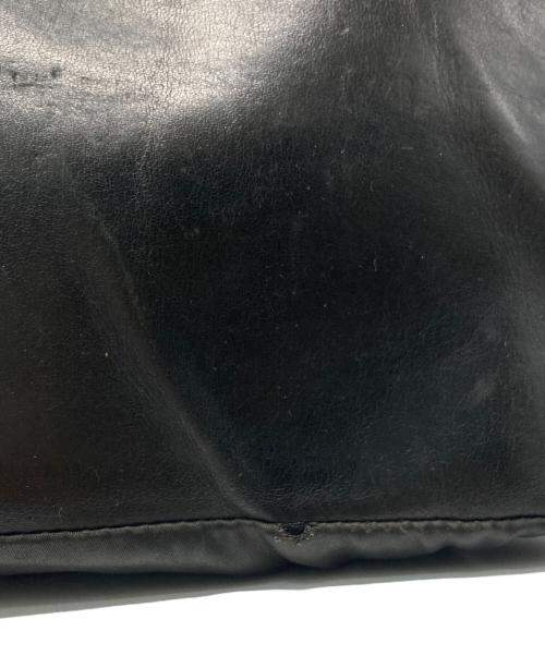 ADDICT CLOTHES（アディクト クローズ）ADDICT CLOTHES (アディクト クローズ) vasco (バスコ) レザーアーミーバックパック ブラックの古着・服飾アイテム