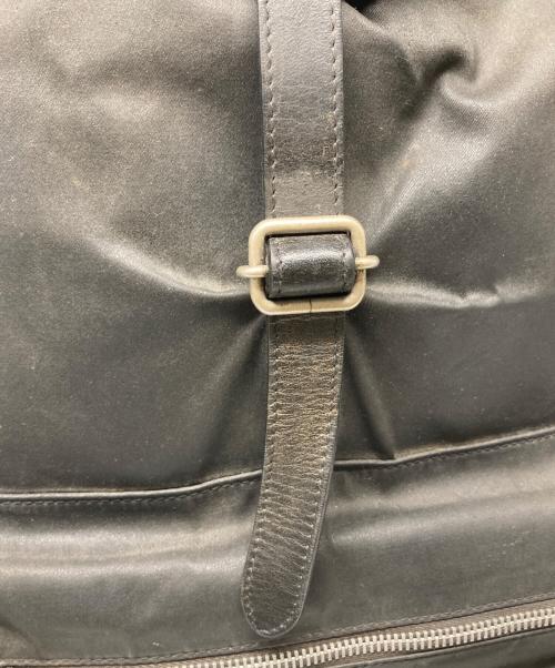 ADDICT CLOTHES（アディクト クローズ）ADDICT CLOTHES (アディクト クローズ) vasco (バスコ) レザーアーミーバックパック ブラックの古着・服飾アイテム