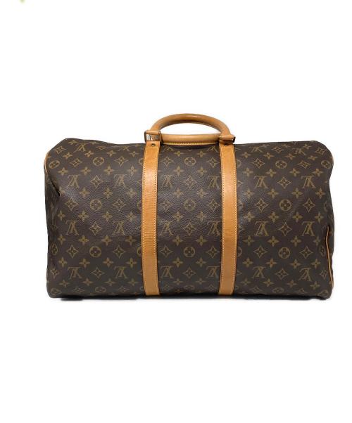 LOUIS VUITTON（ルイ ヴィトン）LOUIS VUITTON (ルイ ヴィトン) トラベルバッグ ブラウンの古着・服飾アイテム