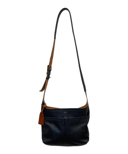 genten（ゲンテン）genten (ゲンテン) ショルダーバッグ ブラックの古着・服飾アイテム