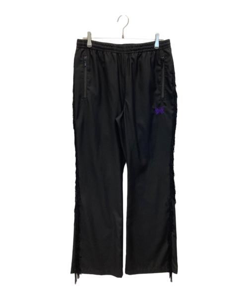 Needles（ニードルズ）Needles (ニードルズ) FRINGE BOOT-CUT TRACK PANT ブラック サイズ:Mの古着・服飾アイテム