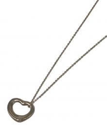 TIFFANY & Co.（ティファニー）の古着「オープンハートネックレス」｜シルバー