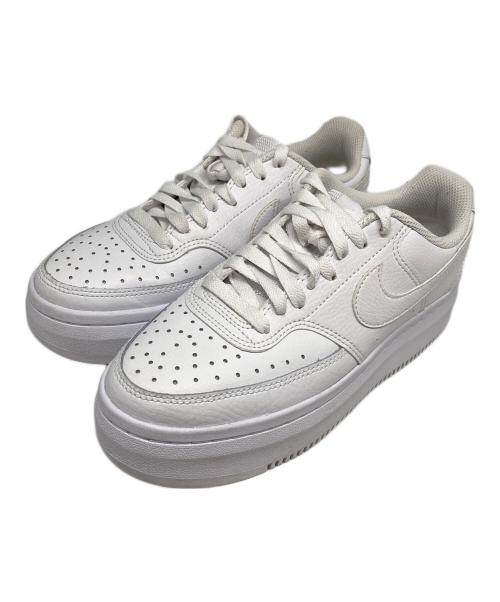 NIKE（ナイキ）NIKE (ナイキ) W Court Vision Alta ホワイト サイズ:cm 24の古着・服飾アイテム