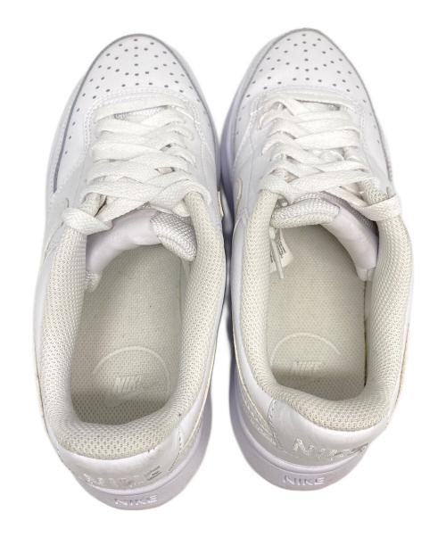 NIKE（ナイキ）NIKE (ナイキ) W Court Vision Alta ホワイト サイズ:cm 24の古着・服飾アイテム