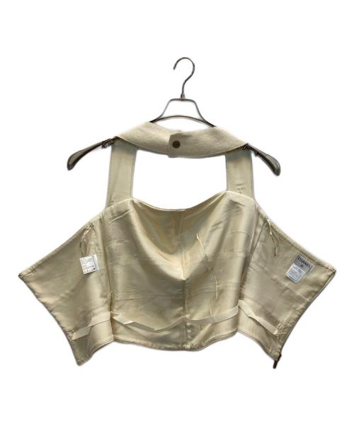 CHANEL（シャネル）CHANEL (シャネル) ホルターネックウールビスチェ アイボリー サイズ:42の古着・服飾アイテム