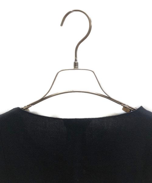 CHANEL（シャネル）CHANEL (シャネル) ココマークボタンウールニットベスト ブラック サイズ:40の古着・服飾アイテム