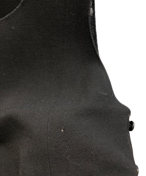 CHANEL（シャネル）CHANEL (シャネル) ココマークボタンウールニットベスト ブラック サイズ:40の古着・服飾アイテム