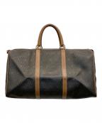 Christian Diorクリスチャン ディオール）の古着「ハニカム柄ボストンバッグ」｜ブラウン