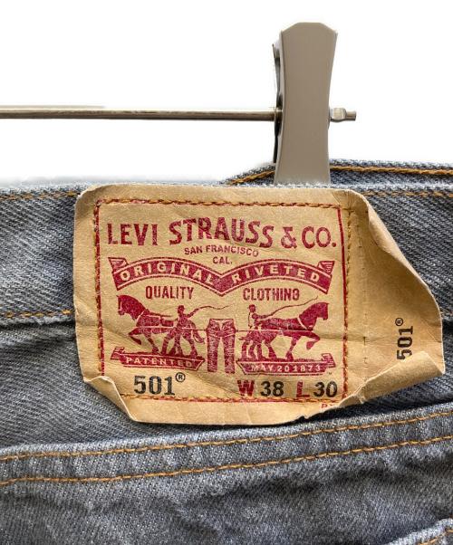 LEVI'S（リーバイス）LEVI'S (リーバイス) 501デニムパンツ グレー サイズ:W38/L30の古着・服飾アイテム