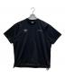 UMBRO（アンブロ）の古着「ワンポイントロゴ ドローコードTシャツ」｜ブラック