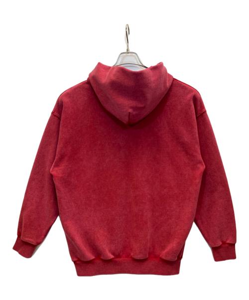 NAUTICA（ノーティカ）NAUTICA (ノーティカ) プルオーバーパーカー レッド サイズ:Mの古着・服飾アイテム