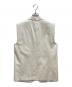 theory (セオリー) ツイルベストジレスリーブレスジャケット アイボリー サイズ:P/S 未使用品：8000円
