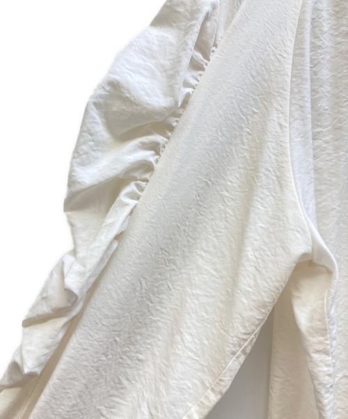 ELLIE（エリー）ELLIE (エリー) L/Sボウタイブラウス ホワイト サイズ:Fの古着・服飾アイテム