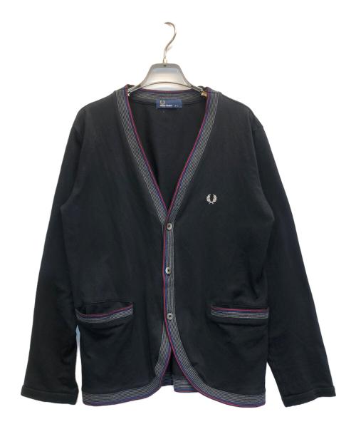 FRED PERRY（フレッドペリー）FRED PERRY (フレッドペリー) カーディガン ブラック サイズ:Lの古着・服飾アイテム