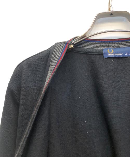 FRED PERRY（フレッドペリー）FRED PERRY (フレッドペリー) カーディガン ブラック サイズ:Lの古着・服飾アイテム