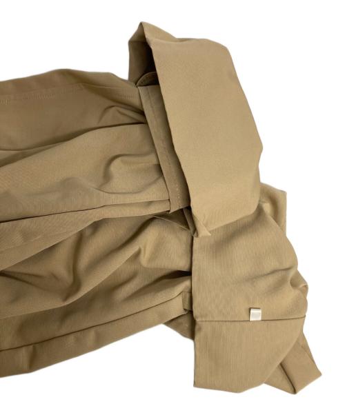 myne（マイン）myne (マイン) フード付きトレンチコート ベージュ サイズ:Freeの古着・服飾アイテム