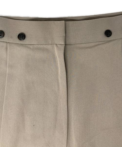 CLANE（クラネ）CLANE (クラネ) Suspender Wide Pants グレー サイズ:1の古着・服飾アイテム