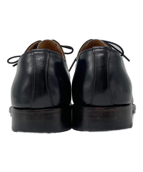 SCOTCH GRAIN（スコッチグレイン）SCOTCH GRAIN (スコッチグレイン) ストレートチップシューズ ブラック サイズ:24cmの古着・服飾アイテム