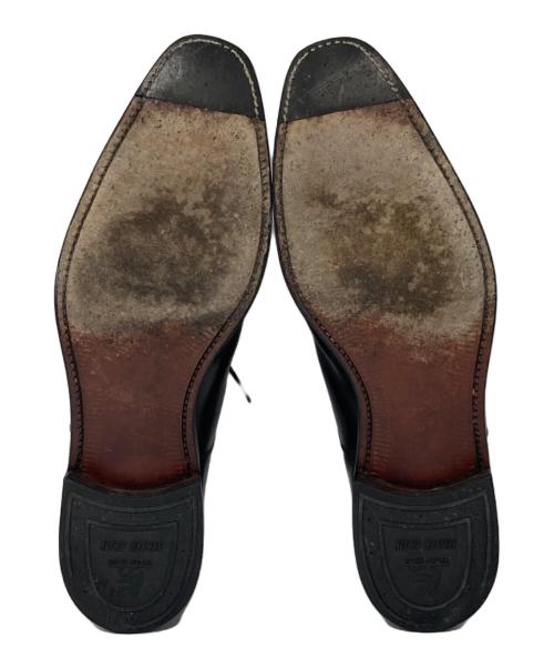 SCOTCH GRAIN（スコッチグレイン）SCOTCH GRAIN (スコッチグレイン) ストレートチップシューズ ブラック サイズ:24cmの古着・服飾アイテム