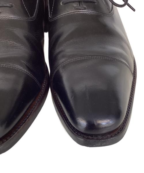 SCOTCH GRAIN（スコッチグレイン）SCOTCH GRAIN (スコッチグレイン) ストレートチップシューズ ブラック サイズ:24cmの古着・服飾アイテム