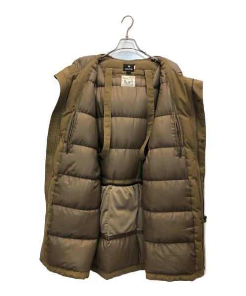 Snow peak（スノーピーク）Snow peak (スノーピーク) タキビ ダウンコート ブラウン サイズ:XLの古着・服飾アイテム