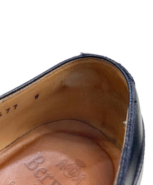 berwick（バーウィック）berwick (バーウィック) Uチップシューズ ブラック サイズ:8の古着・服飾アイテム