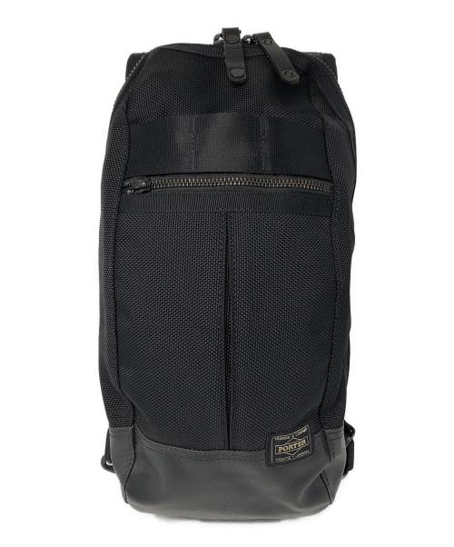 PORTER（ポーター）PORTER (ポーター) ヒートスリングショルダーバッグ ブラックの古着・服飾アイテム