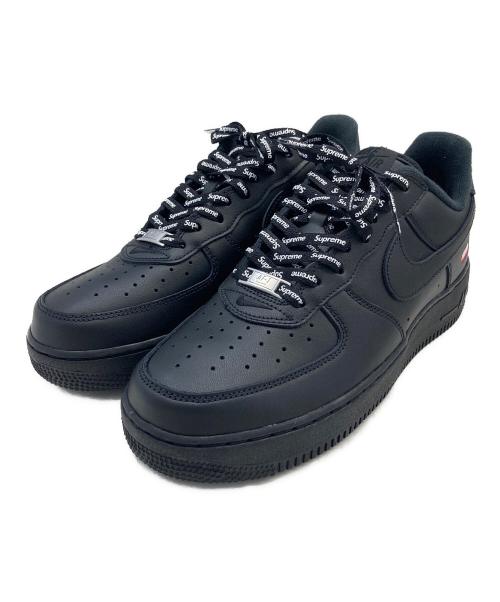 NIKE（ナイキ）NIKE (ナイキ) SUPREME (シュプリーム) AIR FORCE1 LOW ブラック サイズ:US9の古着・服飾アイテム
