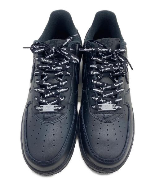NIKE（ナイキ）NIKE (ナイキ) SUPREME (シュプリーム) AIR FORCE1 LOW ブラック サイズ:US9の古着・服飾アイテム